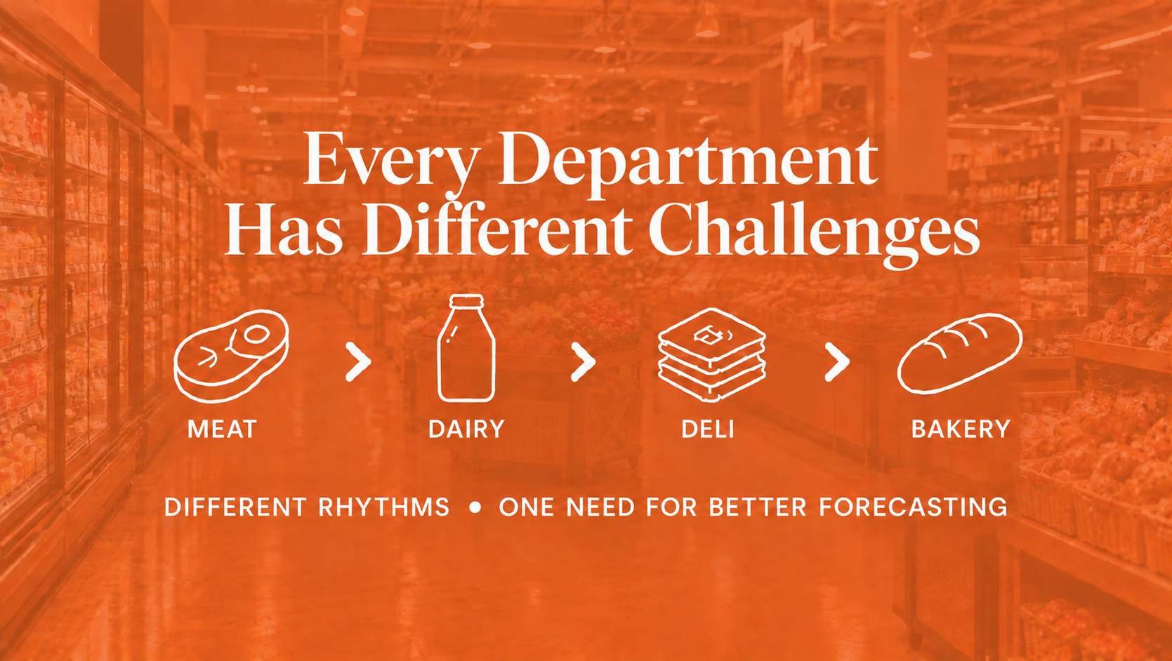 Every Department Has Different Challenges